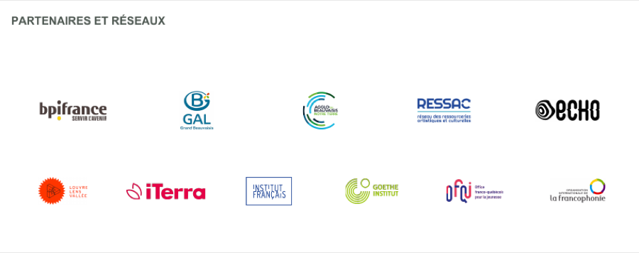 Structures et réseaux mentionnés dans le parcours de développement du projet