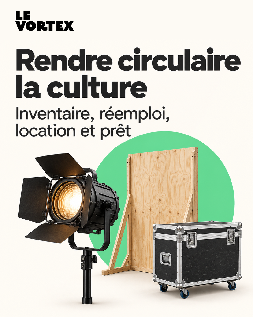 Le Vortex : rendre circulaire la culture · diapositive 1