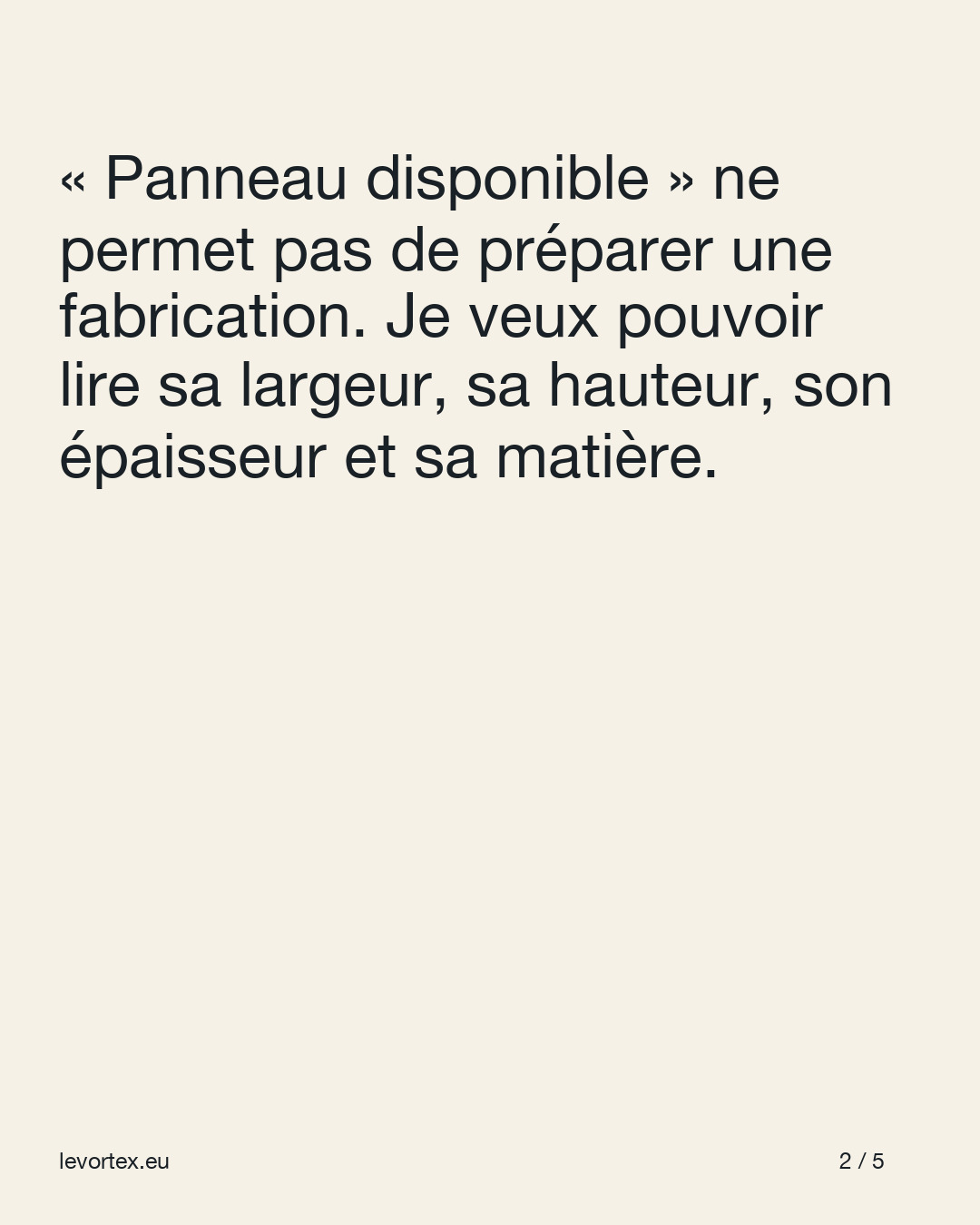 Un panneau. Quatre informations utiles. · diapositive 2