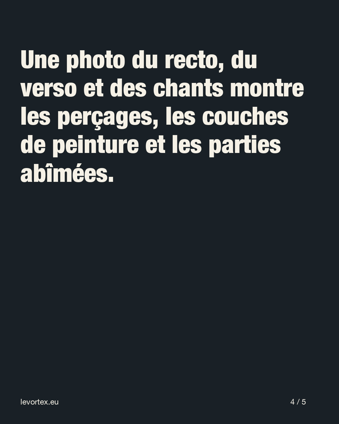 Un panneau. Quatre informations utiles. · diapositive 4