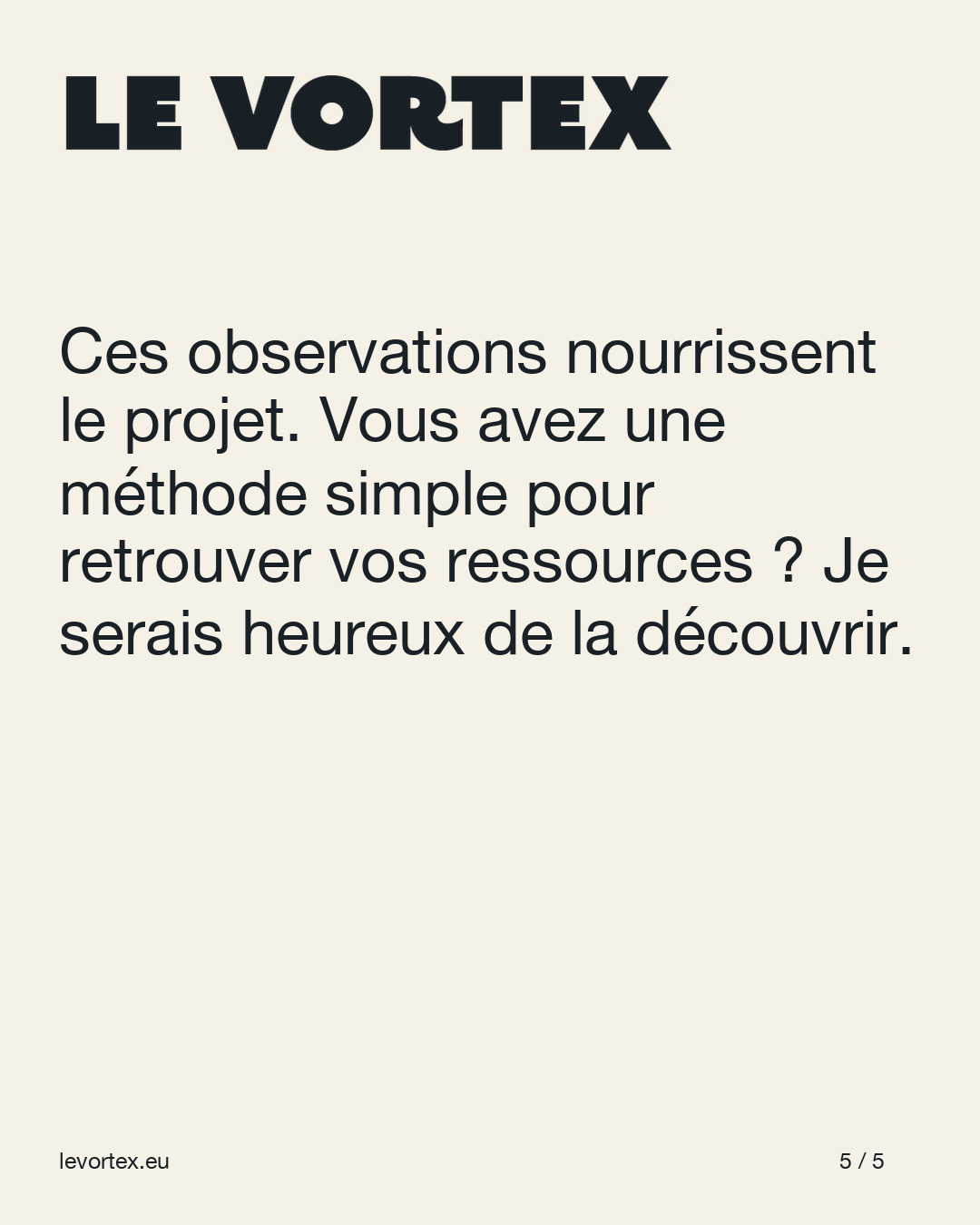 Ce que je regarde pendant une visite. · diapositive 5